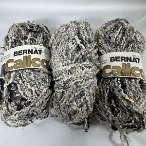 Bernat Calico Yarn 3 Skiens